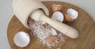 Eggshell gisa kaltzio-iturri